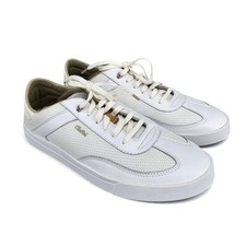 OluKai K lea Women's Size 10 White Leather Casual Comfort Sneakers New