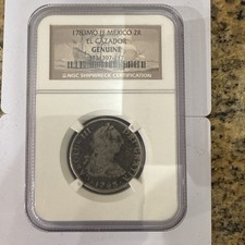 1783MO FF MEXICO 8R EL CAZADOR  Silver Shipwreck Coin NGC Graded