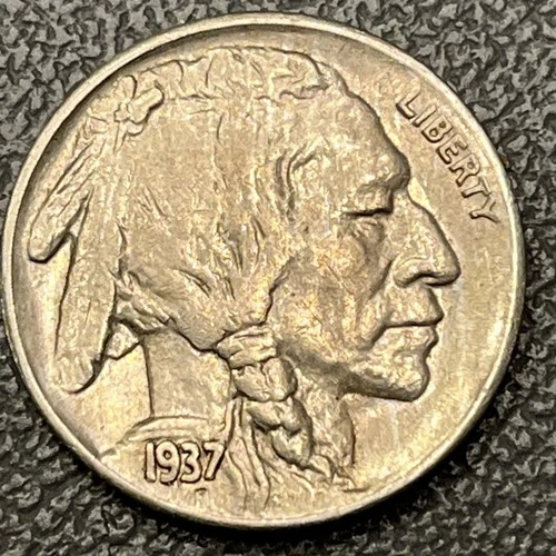 1937-S Buffalo Nickel Gem BU Uncirculated Full Horn Superb