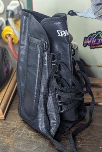 SPALDING Ankle Brace Lace-Up SIZE MEDIUM (9" Tall) Used Boxing Apparel