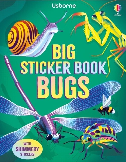 Big Sticker Book Bugs by Alice James (Paperback Book)