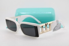 NEW TIFFANY  CO. TF 4197 8357/S4 WHITE GOLD AUTHENTIC SUNGLASSES 62-17