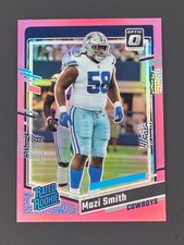 Mazi Smith 2023 Panini Donruss Optic Pink Holo RC #228 Cowboys Rookie