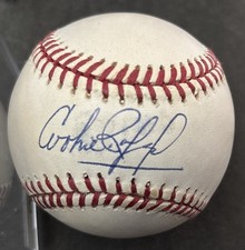 COOKIE ROJAS SIGNED AUTOGRAPHED BASEBALL BALL ROYALS METS PHILLIES