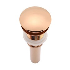 G1 1/4 Brass Pop Up Drain Smooth Operation For Bathroom Sink Easy To Use