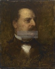 GROVER CLEVELAND PRESIDENT PORTRAIT AMERICAN ARTIST 1880 8X10 PHOTO