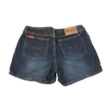 Vintage Y2K Mudd Navy Denim Shorts Size 9