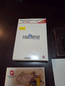 Wonder Swan Color Final Fantasy, in original box, Tested and working!