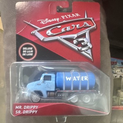Mattel Mr. Drippy Deluxe Diecast Truck Blue Disney Pixar Cars 3