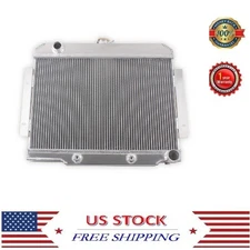 3 Row Aluminum Radiator For Jeep CJ5 CJ6 CJ7 1972-1986 WH1919 AT/MT Racing