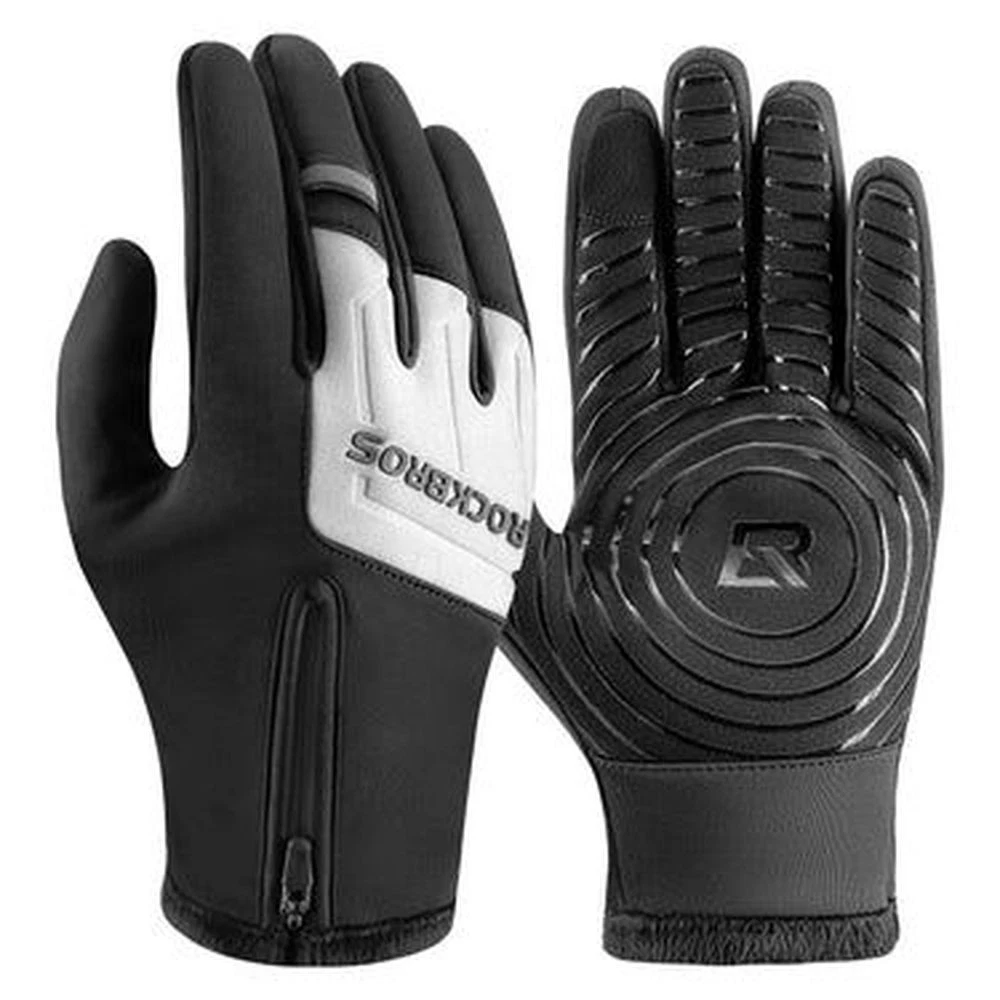 Rockbros Winter Cycling Thermal Ski Touchscreen Snow Gloves In Small