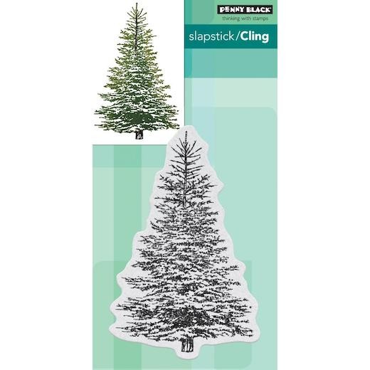 Penny Black Cling Stamp - Winter Tree 40-629