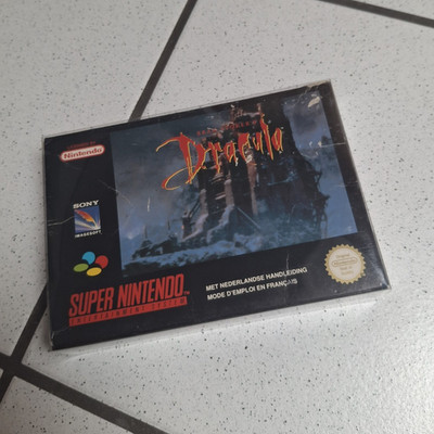 SNES Bram Stoker's Dracula Super Nintendo PAL FAH OVP CIB