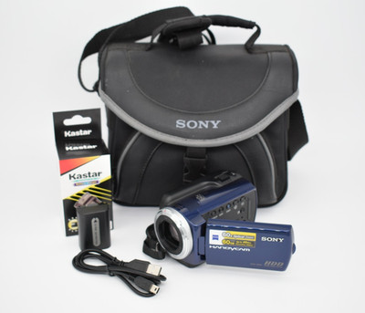 Sony Handycam DCR-SR47 Blue Digital Video Camera Camcorder 60x