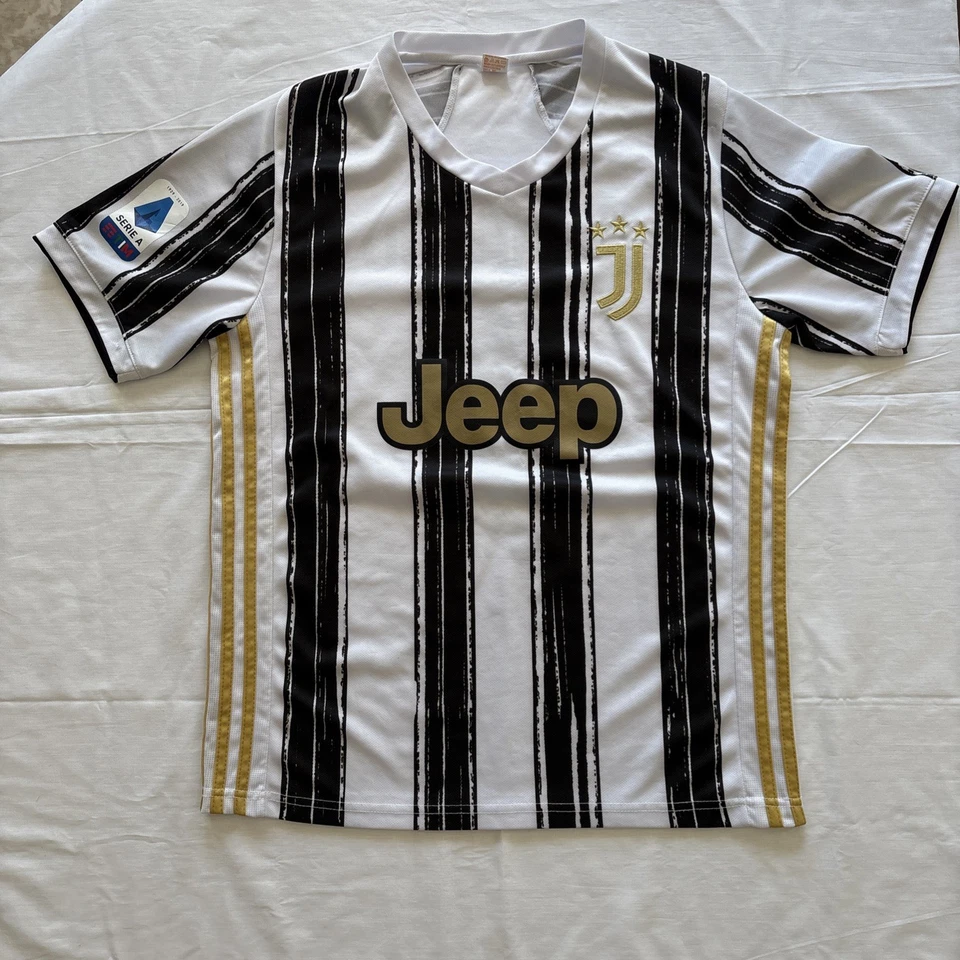 Camiseta y pantalones cortos de fútbol del club de fútbol Juventus #7 Ronaldo adulto pequeños Foto 2 de 4