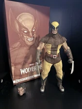 Sideshow Wolverine BROWN SUIT FIGURE X-MEN Hot Toys