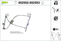 Valeo Fensterheber 852552 FüR Audi A5 8T3 Tfsi TDI Quattro FSI RS5