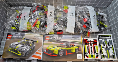 LEGO 76910 Speed Champions Aston Martin Set NEW SEALED BAGS NO BOX UNUSED DECALS