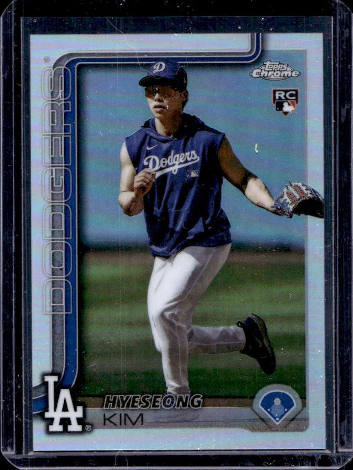 2025 Topps Chrome Update Hyeseong Kim Image Variation RC SSP #USC312 Dodgers