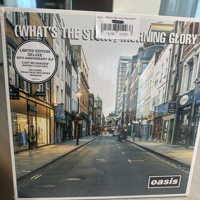 OASIS (What's The Story) Morning Glory? DLX ED 30th ANNV 3x CLEAR COLOR VINYL LP