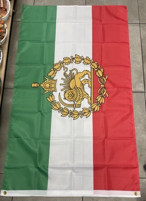 Iran Old Fahne, Iran alte Flagge,  150 Cm X 90 Cm, بیرق ایران شاهی