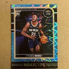 2024-25 PANINI NBA HOOPS YVES MISSI #251 ROOKIE TEAL EXPLOSION SP PELICANS RC