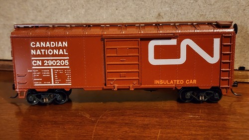 Canadian National 40' Boxcar 290205 Spg Trk Mtl Whl Kadee Kar Line 37 Roundhouse | Zustand: Used