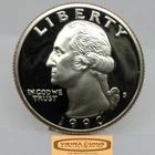 1990-S Clad Proof Washington Quarter, Not Silver - #C61166NQ