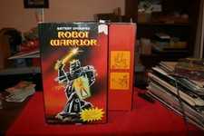 Battery Operated Robot Warrior 10" Figure Hong Kong 1984