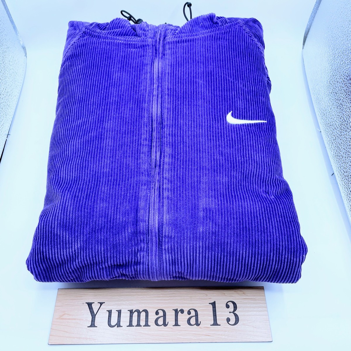 Supreme Nike Arc Corduroy Hooded Jacket Black Purple Red Camo S Supreme Nike Arc Corduroy Hooded Jacket Black Purple Red Camo S