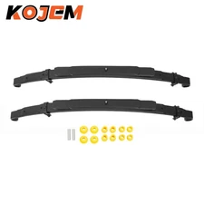 2PCS Pair Of Rear Leaf Springs w/ Bushing For Nissan Xterra 4.0L 2005-2014 1.5"