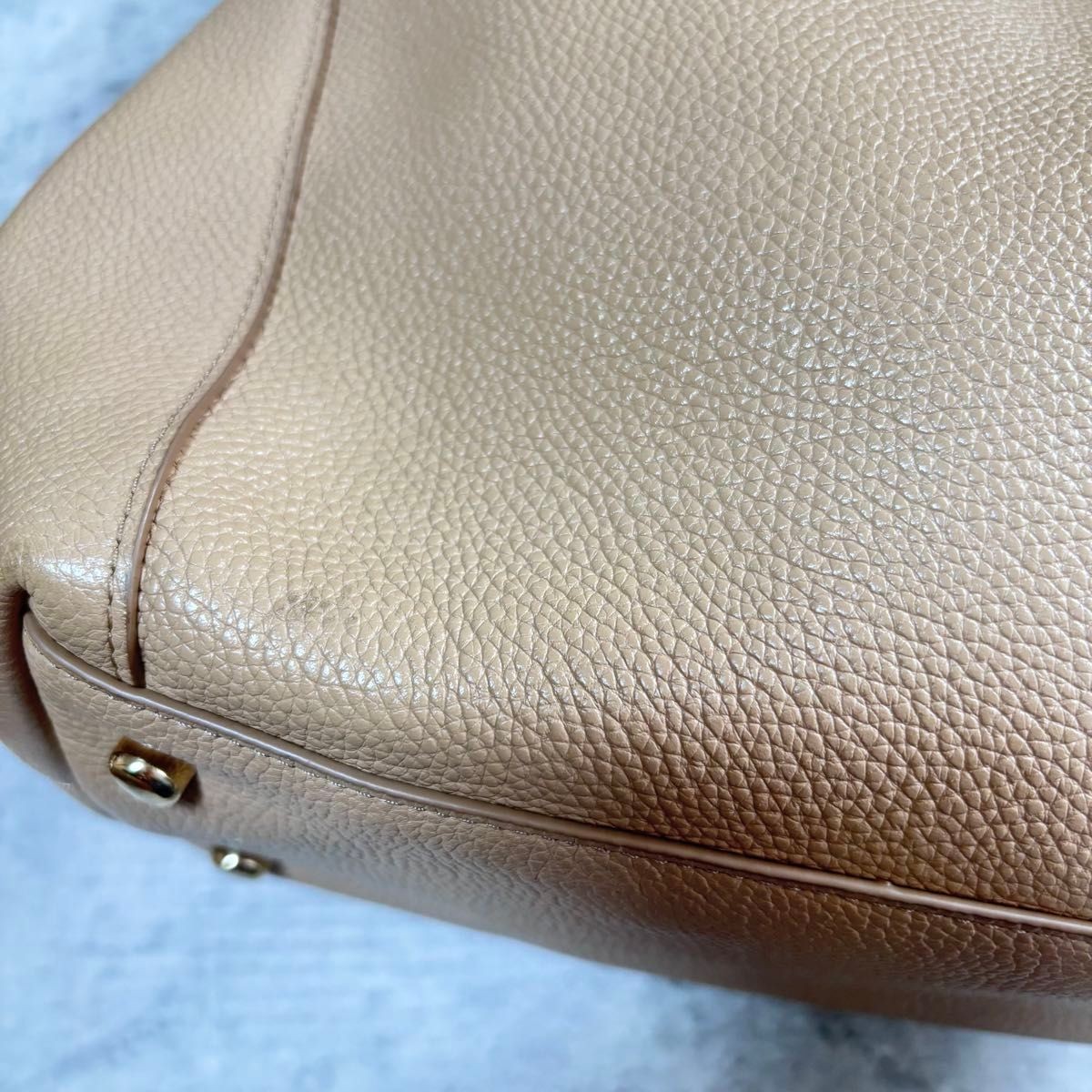 COACH Handbag Shoulder Bag Beige Large Mother Bag 11a thumbnail 8