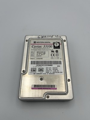 Western Digital Caviar 33100 WDAC33100-23h 3.16GB 3.5'' IDE Hard Drive