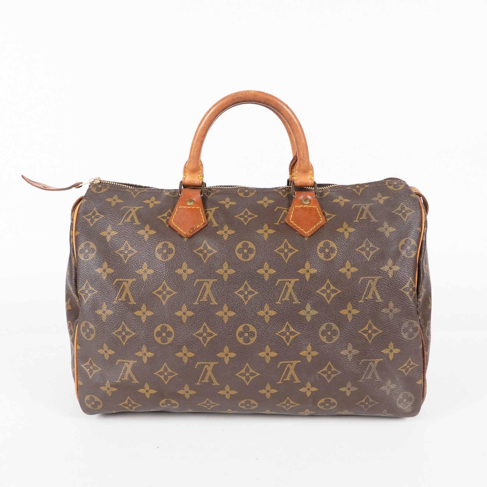 Authentic Louis Vuitton Monogram Speedy 35 Hand bag M41524 vintage 06E414400017