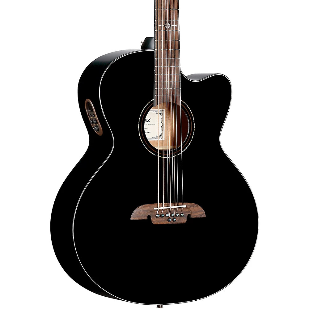 Alvarez ABT60CE 8-String Baritone Acoustic-Electric Guitar Black 127990₽