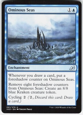 Ominous Seas 61 Uncommon Ikoria: Lair of Behemoths Magic: The Gathering LP