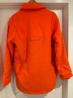 Woolrich Blaze Orange Hunting Jacket Size Medium Long Coat — photo 3