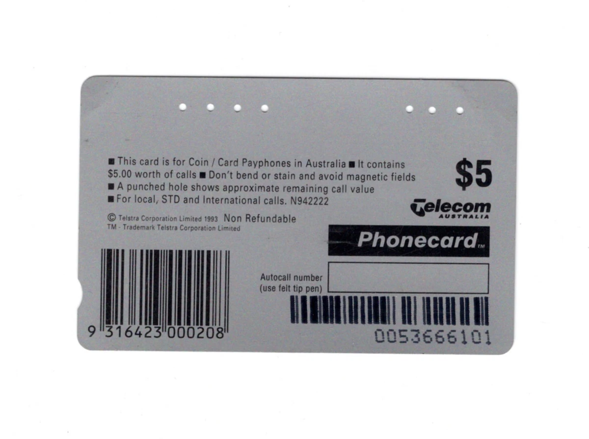 Telecom Australia Used Phonecard - Royal Life Saving Society 1894-1994