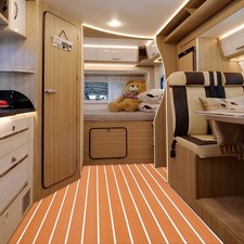 Tappeto pavimento EVA finta schiuma teak barca marina decking lenzuolo yacht 240x90 cm