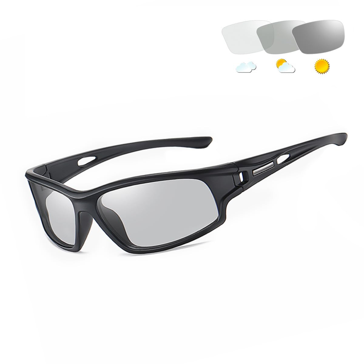 Polarized Photochromic Driving z87 Sunglasses For Men Women Day and Night saf...