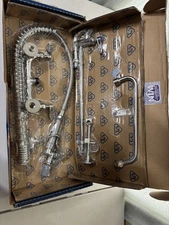 T and S Brass B-0133-ADF12-B EasyInstall Pre-Rinse Unit: Spring - Chrome- TX