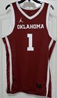 Oklahoma Sooners Jordan Basketball Jersey Size Large #1 Authentic Jumpman $80