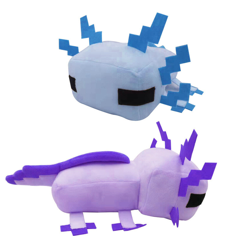 23/30cm Cute Axolotl Allay Plush Toy Minecraft Soft Stuffed Doll Kids Gift eBay