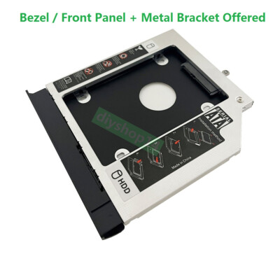 2nd HDD SSD Hard Drive Caddy Frame For Lenovo XiaoXin IdeaPad 300 Series + Bezel