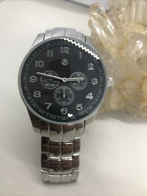 Mens George Multifunction Watch With New Battery 