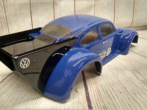 VW Drag Bug Custom Painted RC Body 1/10 WB 13.1"/333mm/22S/DR10/Slash/Drag - Picture 3 of 5