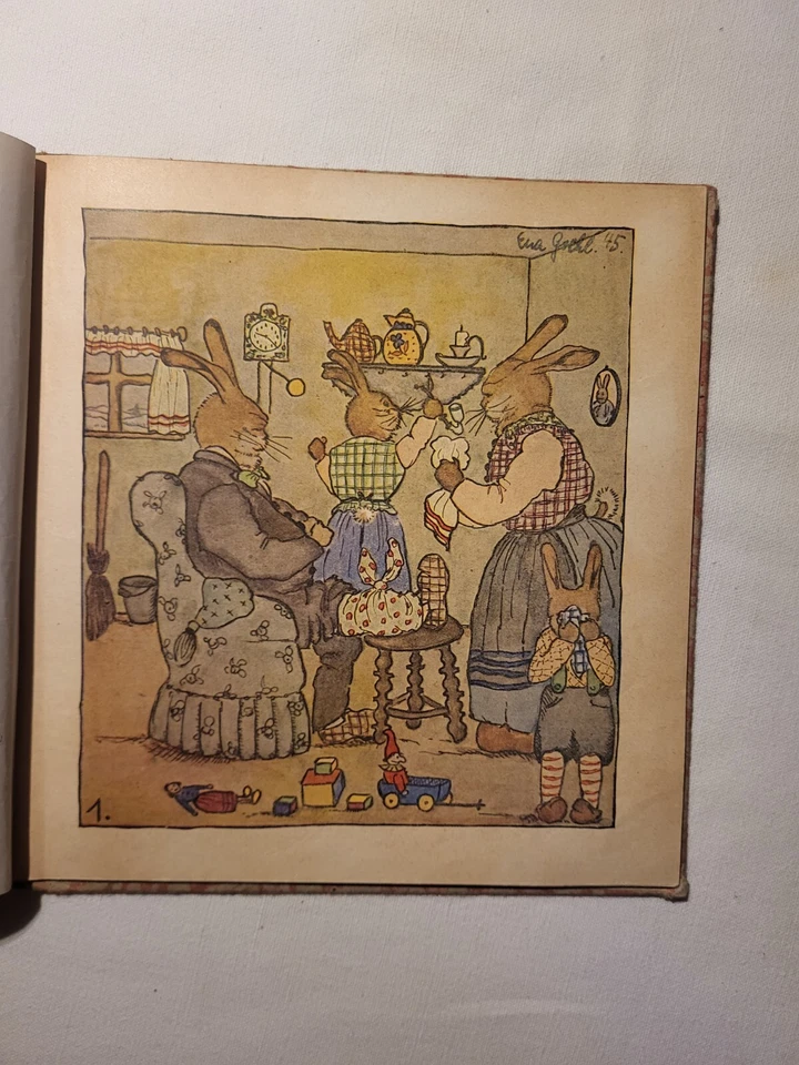 Der Fuchs und der Hase, Bildergeschichte nach einem Bechstein-Märchen, 1946  - Bild 4 von 4