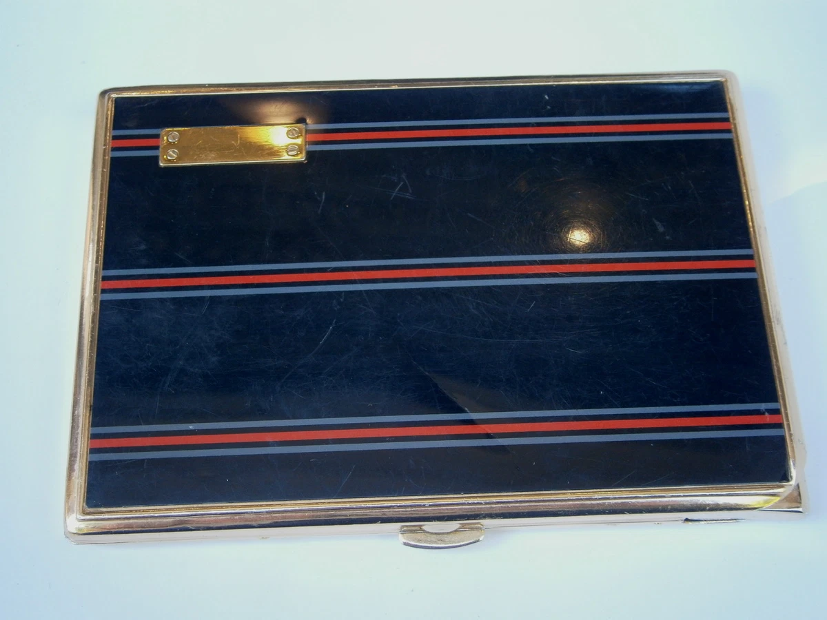 VINTAGE OLD CIGARETTE CASE BOX Charmant International patent JAPAN LIGHTER