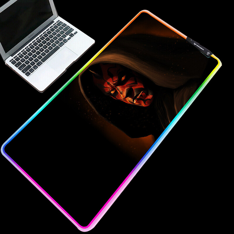 Large RGB Gaming Mouse Pad Anti-Slip Desk Mat for Keyboard and Mouse