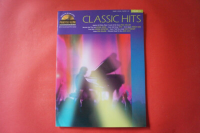 Classic Hits (Piano Play along, mit CD) .Songbook Notenbuch .Piano Vocal Guitar